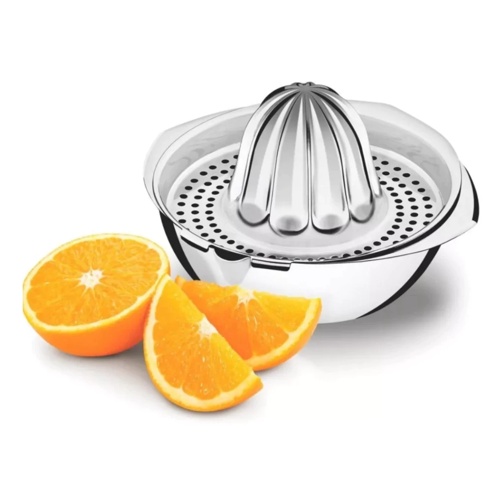 Espremedor De Frutas Manual em Inox — produto recomendado pelo nutricionista Eduardo Klein