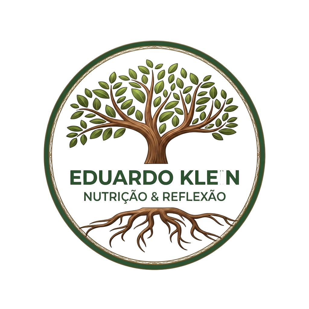 Logotipo do nutricionista Eduardo Klein — Nutrição & Reflexão