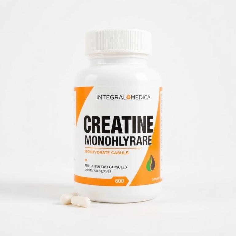 Creatina Integralmedica 60 cápsulas — produto recomendado pelo nutricionista Eduardo Klein